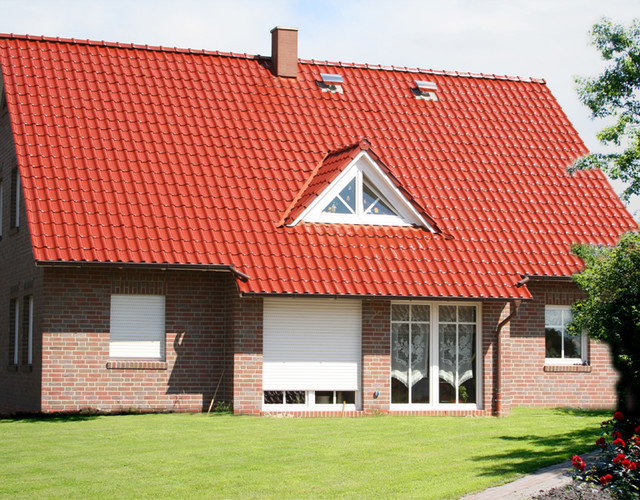 Domy jednorodzinne z cegły Greetsiel fryzyjskiej cieniowanej gładkiej