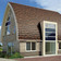Dom jednorodzinny z dachówki Flandern brązowomiedzianej cieniowanej