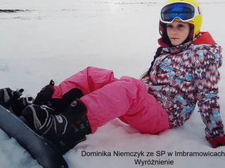 Dominika Niemczyk ze SP w Imbramowicach - Wyróżnienie