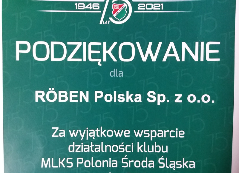 75-lecie Klubu MLKS Polonia Środa Śląska