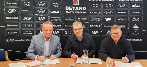 Röben przedłuża umowę sponsorską z WTS Sparta Wrocław 