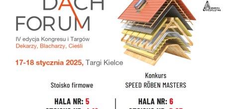 Röben Złotym Sponsorem DACH FORUM 2025 – zapraszamy na nasze stoiska