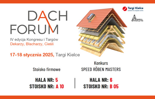 Röben Złotym Sponsorem DACH FORUM 2025 – zapraszamy na nasze stoiska